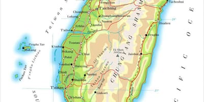Mapa miaoli, Tajwan