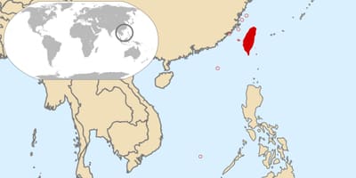 Tajwan mapie globalnej
